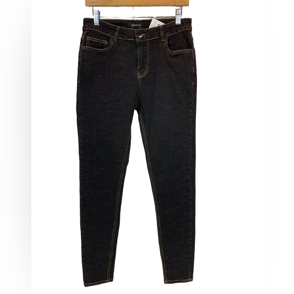Skinny Fit Skinny Denim Collection - Black Denim - size 30 x 30